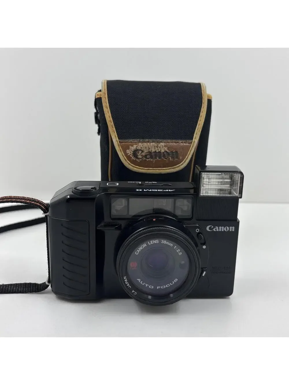 Canon AF35M II Autoboy Sure Shot Point & Shoot 38mm f/2.8 Film Cam Tested/Works - Picture 1 of 9